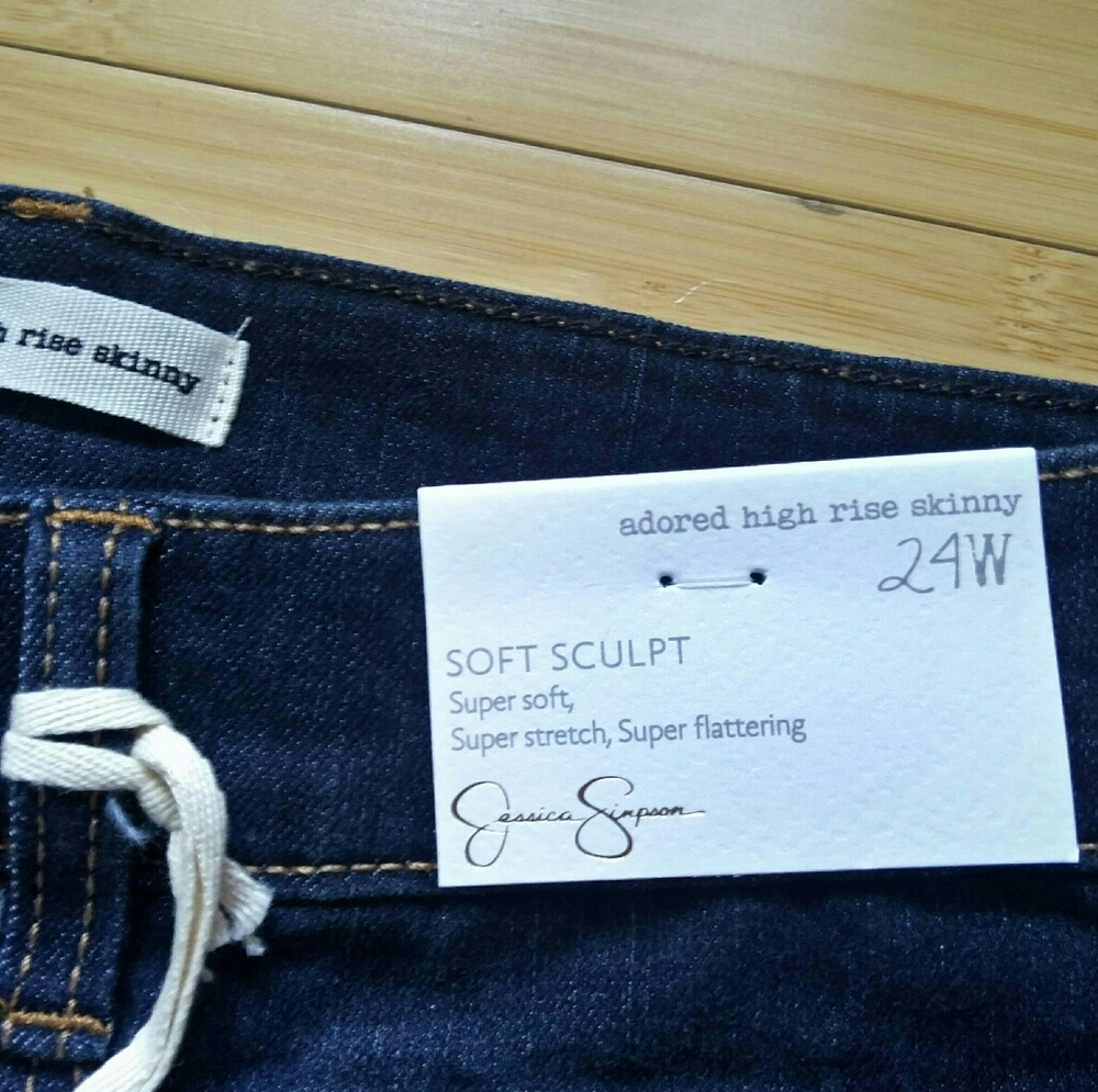 -NWT- Jessica Simpson Adored High Rise Skinny Jean - Picture 10 of 16